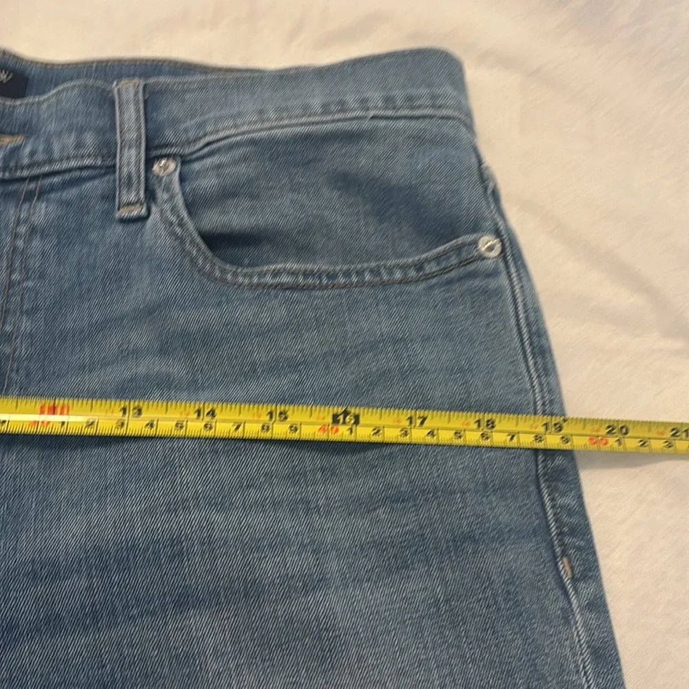 J Crew Flex straight blue jeans SZ 32 X30 light wash stretchy casual wear comfy - Picture 9 of 15
